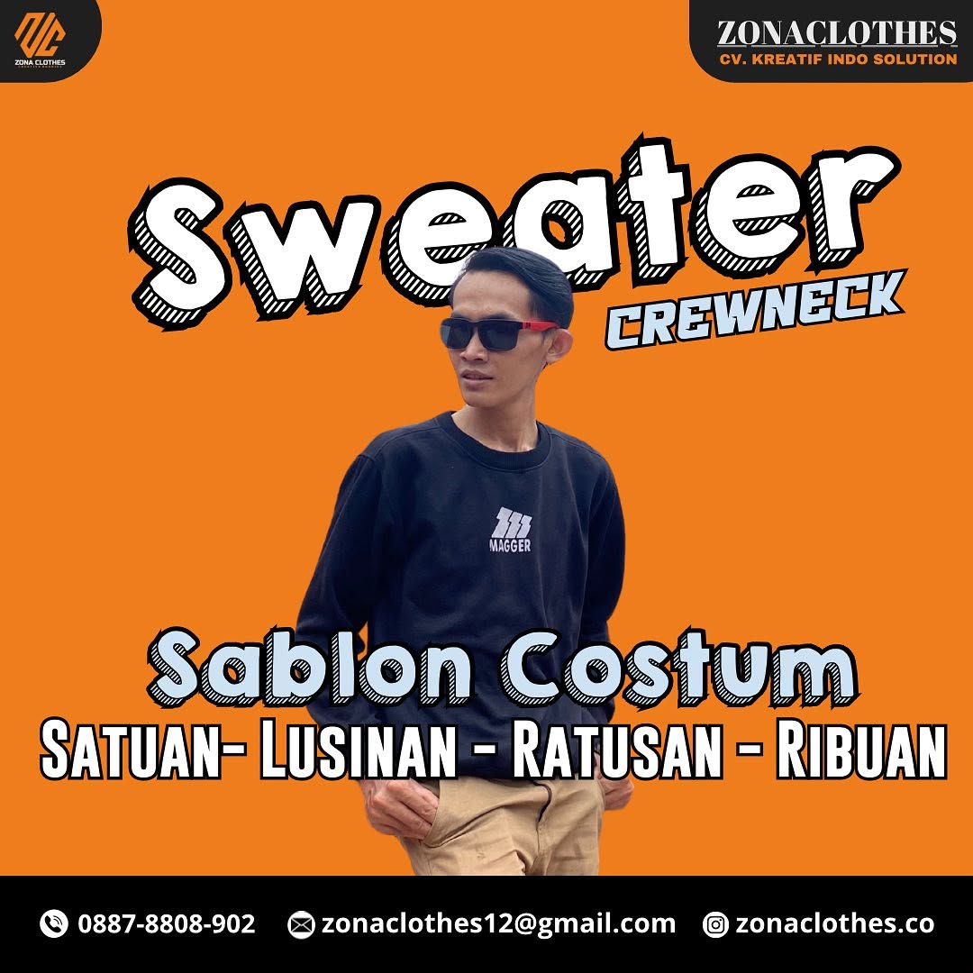 Baju Santai Custom Zonaclothes