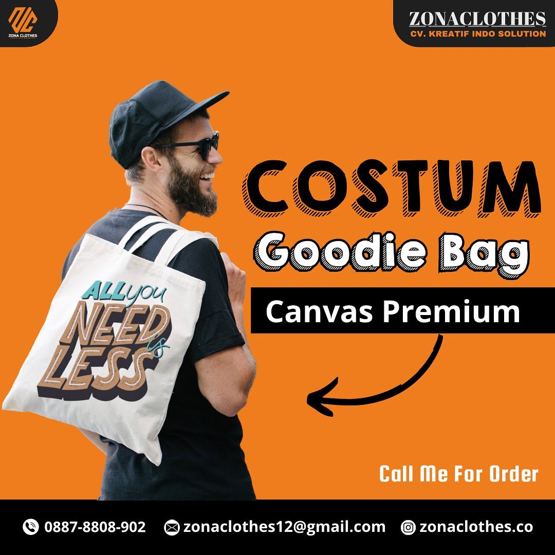 Tas Custom Modis Zonaclothes
